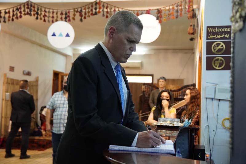 السفير الأمريكي يعلن من متحف التراث السرياني إطلاق مشروع الحفاظ على التراث الثقافي للأقليات في العراق ودعم المتحف Index.php?action=dlattach;topic=1019738