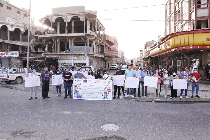 أكثر من 45 متطوع وناشط مجتمعي يشارك في ورشة وحملة بمدينة الموصل. Index.php?action=dlattach;topic=1023242